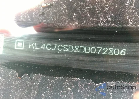 2013 Buick Encore Leather z USA, uszkodzony, nr VIN KL4CJCSB8DB072806